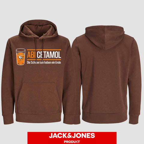 1001 "Abicetamol" Abi Hoodie by Jack&Jones einseitig bedruckt