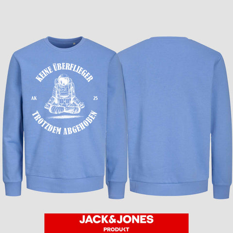 1043 "Überflieger" Abschluss Sweatshirt by Jack&Jones einseitig bedruckt