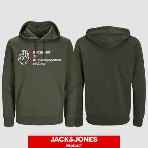 1011 "A.D.H.S" Abschluss Hoodie by Jack&Jones einseitig bedruckt