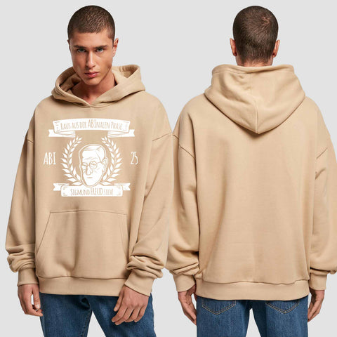 1005 "ABInale Phase" Abi Premium Oversize Hoodie einseitig bedruckt