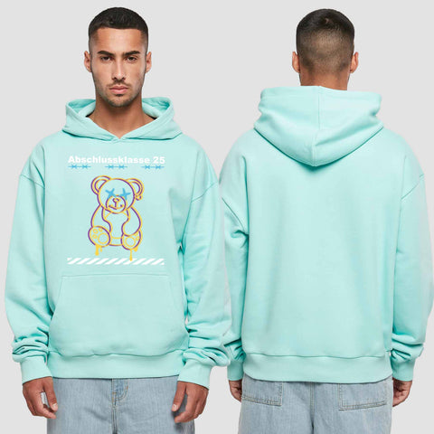 1014 "Teddy" Abschluss Premium Oversize Hoodie einseitig bedruckt