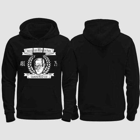 1005 "Abinale Phase" Abi regular College Hoodie einseitig bedruckt