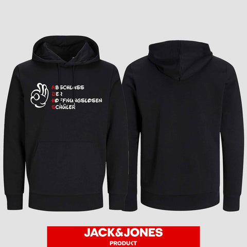 1011 "A.D.H.S" Abschluss Hoodie by Jack&Jones einseitig bedruckt