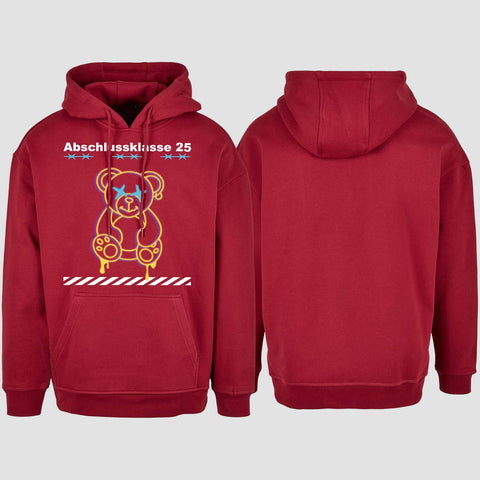 1014 "Teddy X" Abschluss Oversize Hoodie