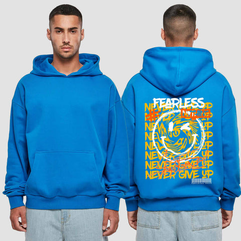 1020 "Smile" Abschluss Premium Oversize Hoodie einseitig bedruckt