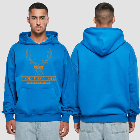 1013 "wenn nicht wir..." Abschluss Premium Oversize Hoodie einseitig bedruckt