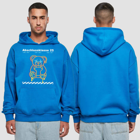 1014 "Teddy" Abschluss Premium Oversize Hoodie einseitig bedruckt