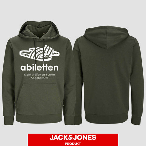 1003 "Abiletten" Abi Hoodie by Jack&Jones einseitig bedruckt