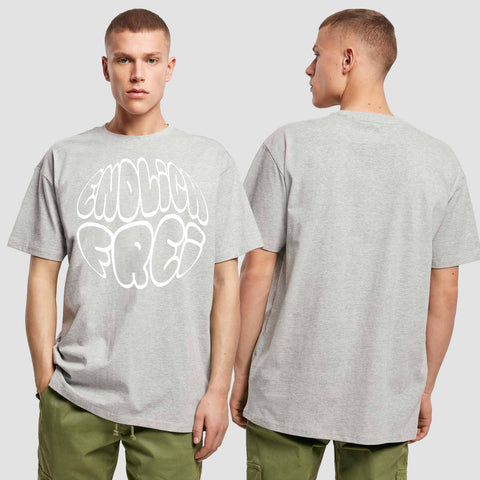 1034 "Endlich frei" Abschluss ABI Oversize T-Shirt einseitig bedruckt