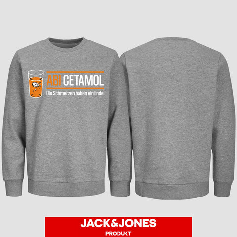 1001 "Abicetamol" Abi Sweatshirt by Jack&Jones einseitig bedruckt