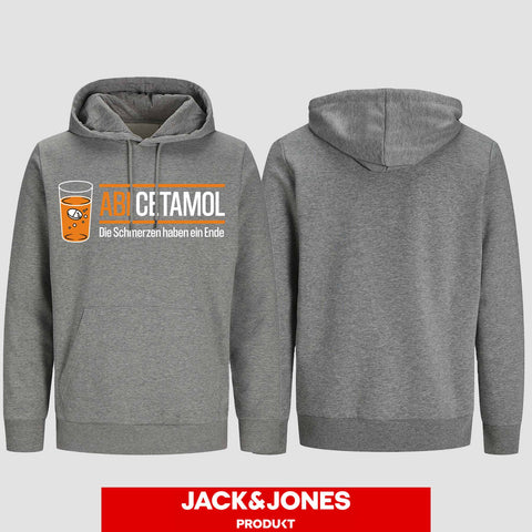 1001 "Abicetamol" Abi Hoodie by Jack&Jones einseitig bedruckt