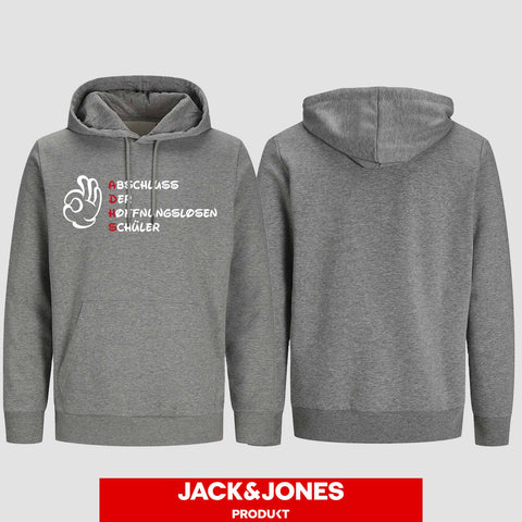 1011 "A.D.H.S" Abschluss Hoodie by Jack&Jones einseitig bedruckt