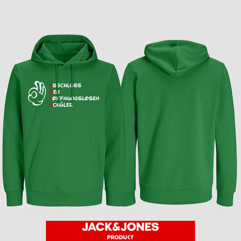 1011 "A.D.H.S" Abschluss Hoodie by Jack&Jones einseitig bedruckt