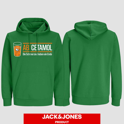 1001 "Abicetamol" Abi Hoodie by Jack&Jones einseitig bedruckt