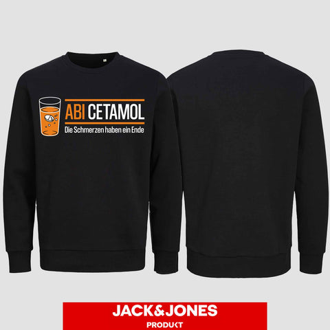 1001 "Abicetamol" Abi Sweatshirt by Jack&Jones einseitig bedruckt