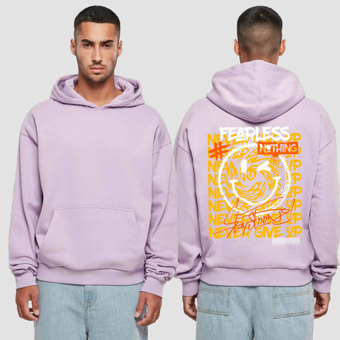 1020 "Smile" Abschluss Premium Oversize Hoodie einseitig bedruckt