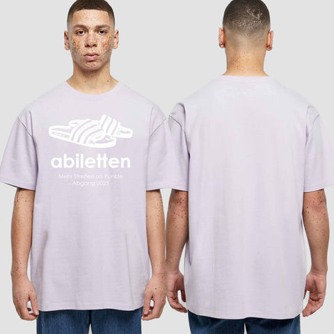 1003 "Abicetamol" Abi Oversize T-Shirt einseitig bedruckt