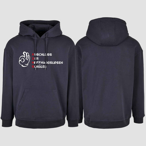 1011 "ADHS" Abschluss Oversize Hoodie