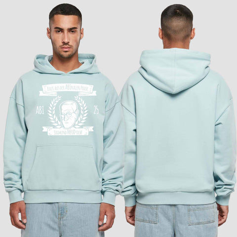 1005 "ABInale Phase" Abi Premium Oversize Hoodie einseitig bedruckt