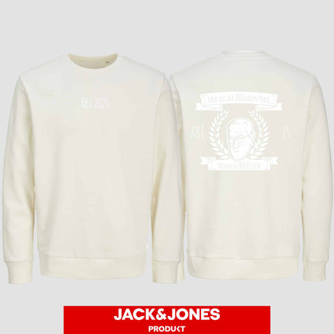 1007 "Abinale Phase" Abi Sweatshirt by Jack&Jones beidseitig bedruckt