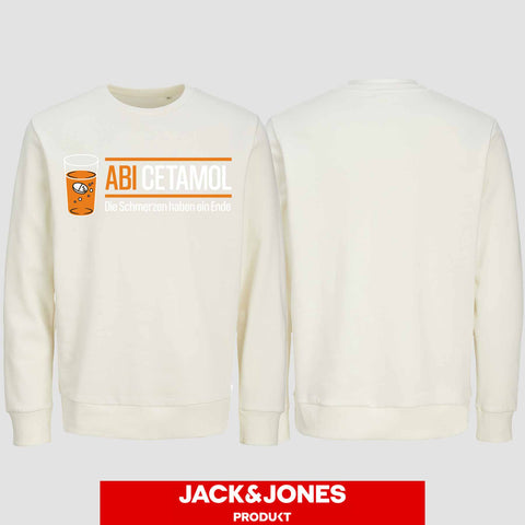 1001 "Abicetamol" Abi Sweatshirt by Jack&Jones einseitig bedruckt