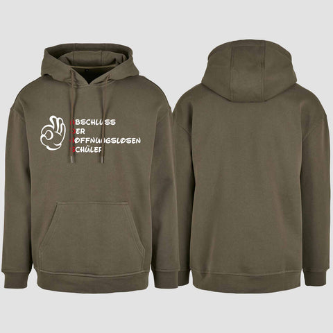 1011 "ADHS" Abschluss Oversize Hoodie