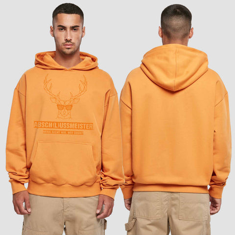 1013 "wenn nicht wir..." Abschluss Premium Oversize Hoodie einseitig bedruckt