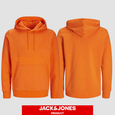 1013 "Absch(l)ussmeister Brille" Abschluss Hoodie by Jack&Jones einseitig bedruckt