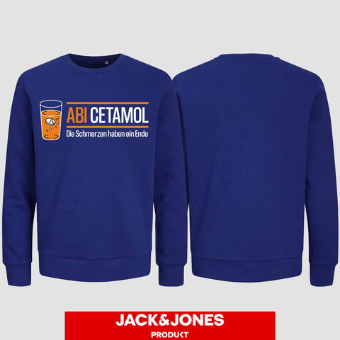 1001 "Abicetamol" Abi Sweatshirt by Jack&Jones einseitig bedruckt