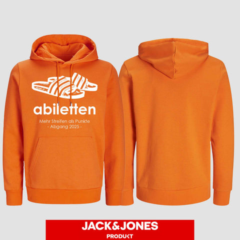 1003 "Abiletten" Abi Hoodie by Jack&Jones einseitig bedruckt