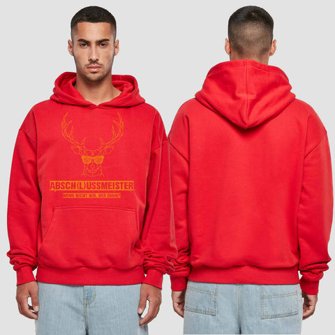 1013 "wenn nicht wir..." Abschluss Premium Oversize Hoodie einseitig bedruckt