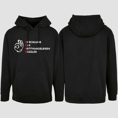 1011 "ADHS" Abschluss Oversize Hoodie