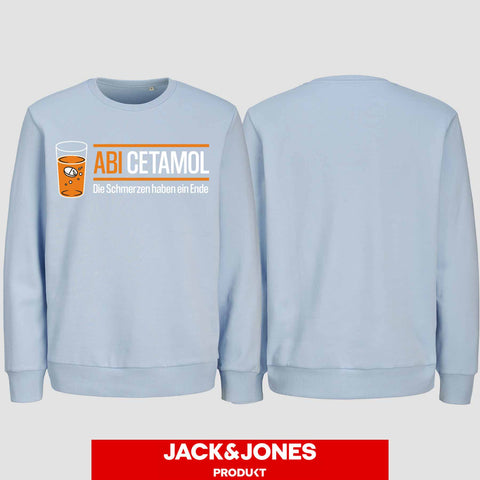 1001 "Abicetamol" Abi Sweatshirt by Jack&Jones einseitig bedruckt