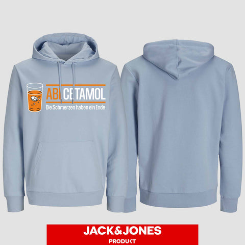 1001 "Abicetamol" Abi Hoodie by Jack&Jones einseitig bedruckt