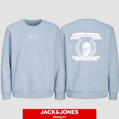 1007 "Abinale Phase" Abi Sweatshirt by Jack&Jones beidseitig bedruckt